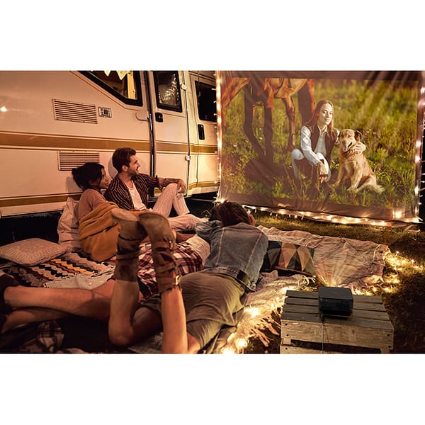 Projetor Multimídia LifeStudio EF-62B UHD Smart Streaming com Google TV, Alto-falante integrado, Wi-Fi, Bluetooth, HDMI, Preto, Epson - CX 1 UN Projetor Multimídia LifeStudio EF-62B UHD Smart Streaming com Google TV, Alto-falante integrado, Wi-Fi, Bluetooth, HDMI, Preto, Epson - CX 1 UN