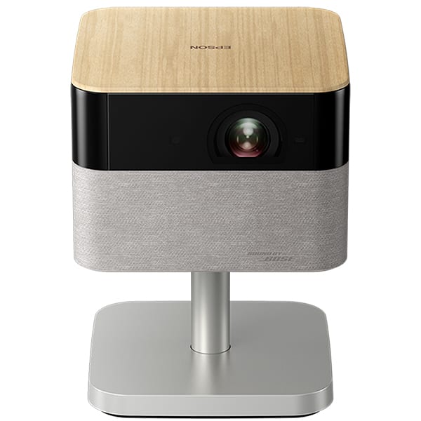 Projetor Epson LifeStudio, Portátil EF-72K, UHD, Streaming, Alto-falante integrado, Wi-Fi, Bluetooth, HDMI, Bivolt, Madeira - CX 1 UN