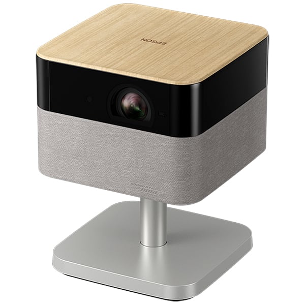 Projetor Epson LifeStudio, Portátil EF-72K, UHD, Streaming, Alto-falante integrado, Wi-Fi, Bluetooth, HDMI, Bivolt, Madeira - CX 1 UN