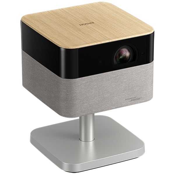 Projetor Epson LifeStudio, Portátil EF-72K, UHD, Streaming, Alto-falante integrado, Wi-Fi, Bluetooth, HDMI, Bivolt, Madeira - CX 1 UN