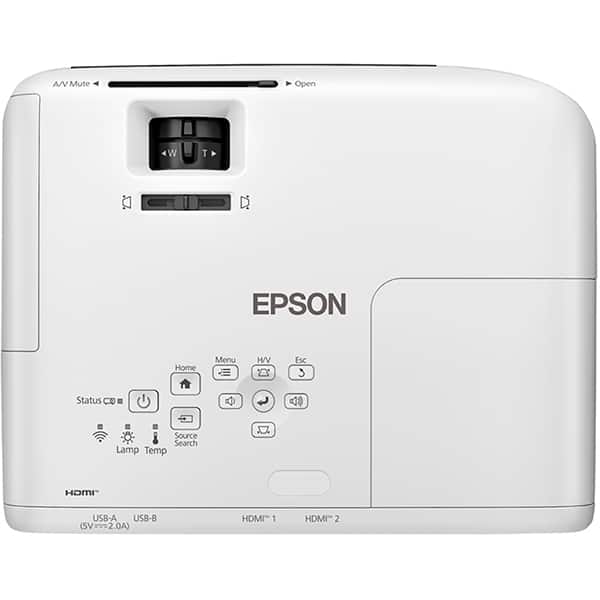Projetor multimídia Powerlite W55+, 4000 lúmens, HDMI, USB, Bivolt, V11HB58021, Epson - CX 1 UN