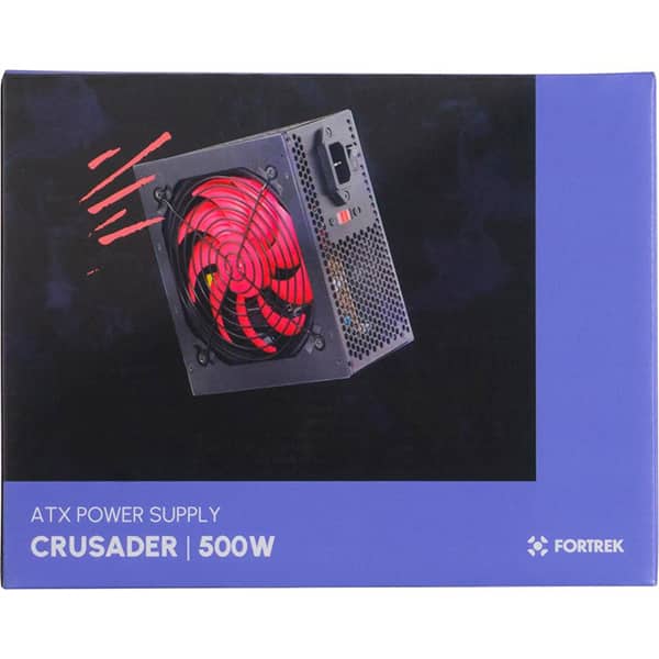 Fonte ATX 500w, Crusader, Bivolt, 76955, Fortrek - CX 1 UN
