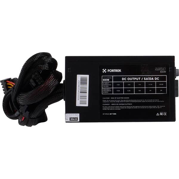 Fonte ATX 500w, Crusader, Bivolt, 76955, Fortrek - CX 1 UN