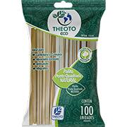 Palito de sorvete ponta quadrada, 51750, Theoto - PT 100 UN