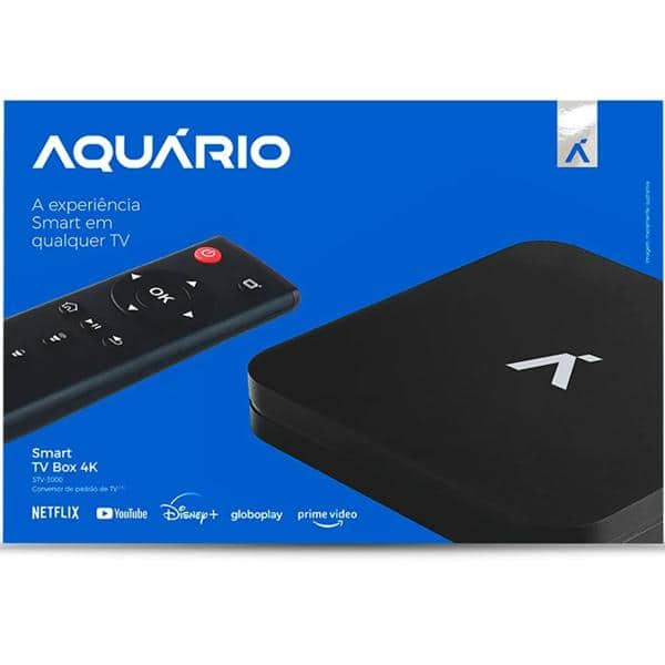 Smart Box 4K STV 3000, Aquario - CX 1 UN