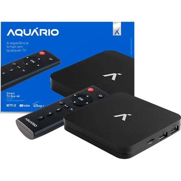 Smart Box 4K STV 3000, Aquario - CX 1 UN