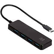 Hub USB-C 4 portas, Preto, AC445, Multi - CX 1 UN