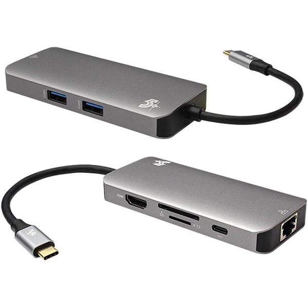 Hub usb-c HDMI 7 em 1 7453 5+ BT 1 UN