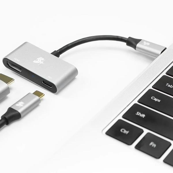 Adaptador USB-C p/ HDMI 4k 7454 5+ BT 1 UN