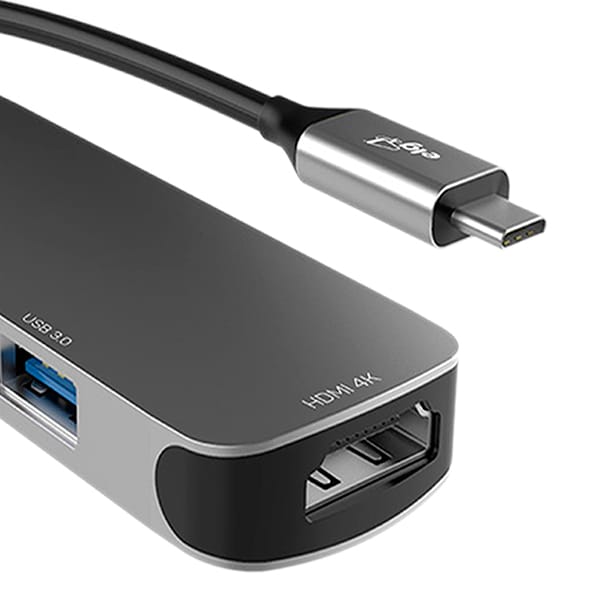 Hub USB-C com 2 Portas USB 3.0, 1 Porta USB-C e HDMI, HUB41HD, Elg - CX 1 UN