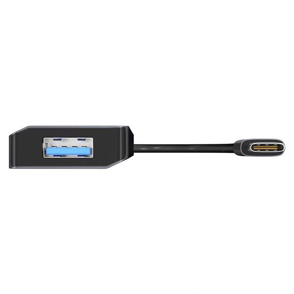 Hub 5 portas 4 USB-C e 1 USB 3.0 9748 Md9 BT 1 UN