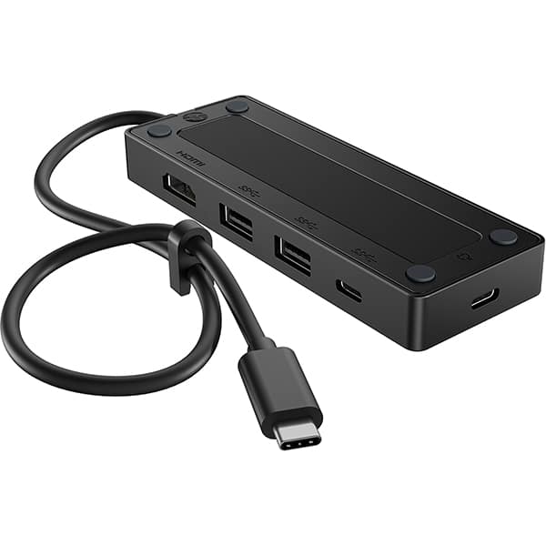 Hub USB-C 5 em 1, 2 USB-C + 2 USB-A + 1 HDMI, 86T46AA, HP - PT 1 UN