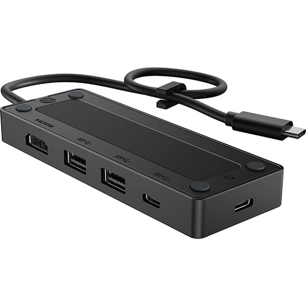 Hub USB-C 5 em 1, 2 USB-C + 2 USB-A + 1 HDMI, 86T46AA, HP - PT 1 UN