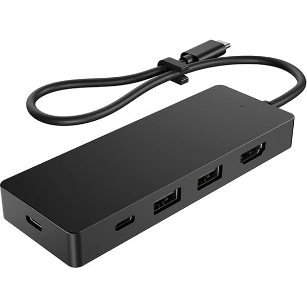 Hub USB-C 5 em 1, 2 USB-C + 2 USB-A + 1 HDMI, 86T46AA, HP - PT 1 UN