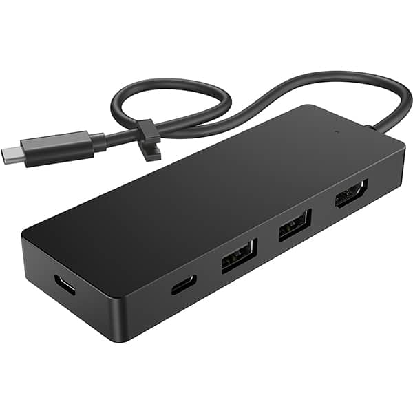 Hub USB-C 5 em 1, 2 USB-C + 2 USB-A + 1 HDMI, 86T46AA, HP - PT 1 UN
