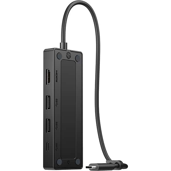Hub USB-C 5 em 1, 2 USB-C + 2 USB-A + 1 HDMI, 86T46AA, HP - PT 1 UN