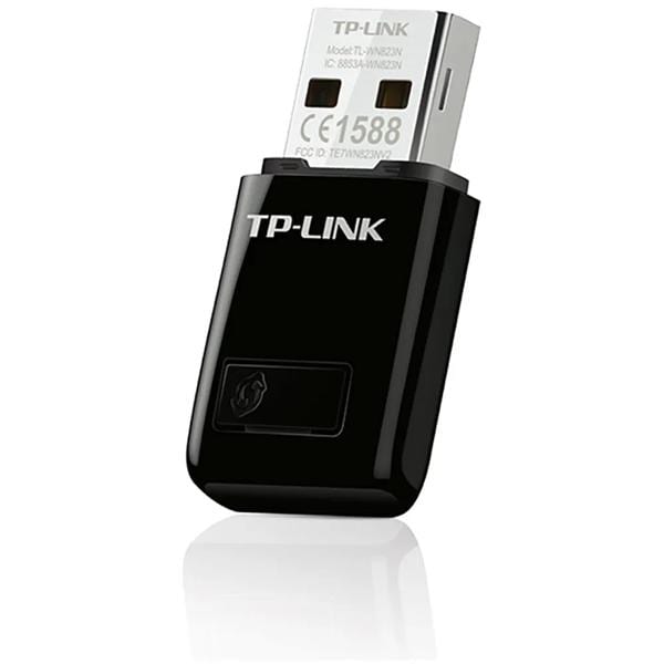 Adaptador wireless N 300 mbps usb Mini TL-WN823N Tp Link CX 1 UN