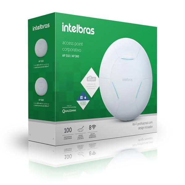 Access Point Wireless 300Mbps AP360 Intelbras CX 1 UN