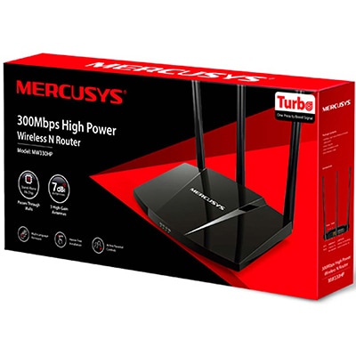 Roteador wireless 3 portas 300mbps MW330HP Mercusys CX 1 UN