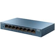 Switch 8 portas 10/100/1000 Mbps não gerenciável LS108G Tp Link CX 1 UN Switch 8 portas 10/100/1000 Mbps não gerenciável LS108G Tp Link CX 1 UN