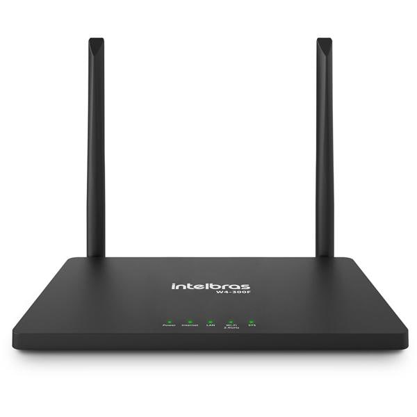 Roteador wireless 4 portas, 300mbps, w4-300f, Intelbras - CX 1 UN