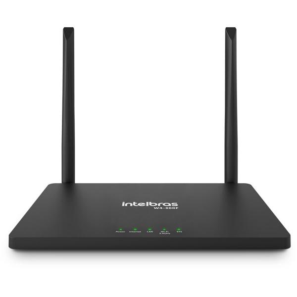 Roteador wireless 4 portas, 300mbps, w4-300f, Intelbras - CX 1 UN