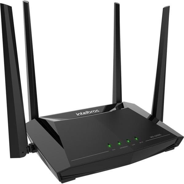 Roteador WiFi 5 Dual-Band AC1200 4 portas Gigabit, W5-1200G, Intelbras - CX 1 UN