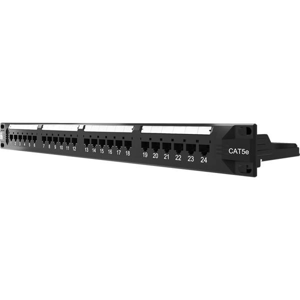 Patch Panel 24 portas, 10/100mbps, CAT.5, T568A/B, Furukawa - CX 1 UN