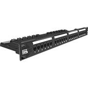 Patch Panel 24 portas, 10/100mbps, CAT.6, T568A/B, Furukawa - CX 1 UN Patch Panel 24 portas, 10/100mbps, CAT.6, T568A/B, Furukawa - CX 1 UN