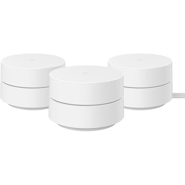 Roteador Google Wi-Fi Mesh 3 pack, GA02434-BR, Google - CX 3 UN