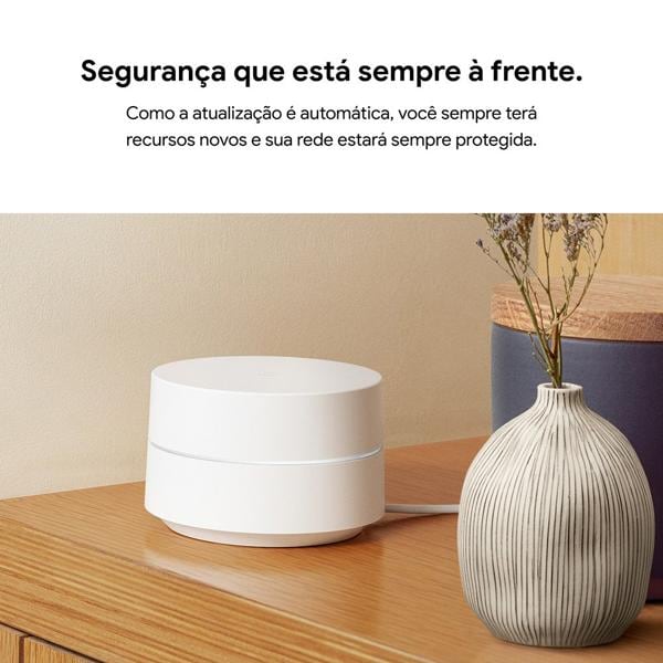 Roteador Google Wi-Fi Mesh 3 pack, GA02434-BR, Google - CX 3 UN