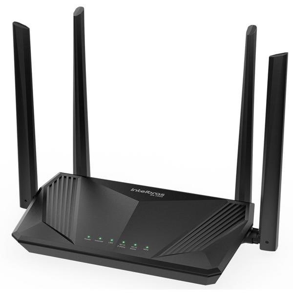 Roteador wireless RX 1500, 4 portas, Dual Band, 4750128, Intelbras - CX 1 UN