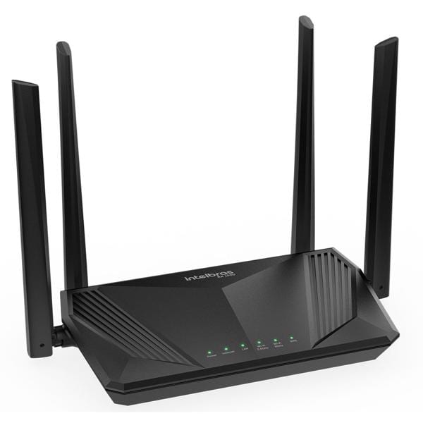 Roteador wireless RX 1500, 4 portas, Dual Band, 4750128, Intelbras - CX 1 UN