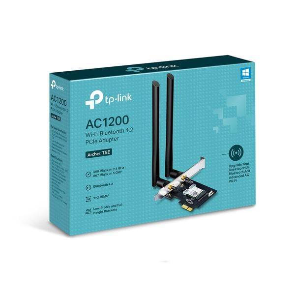 Placa Pci Express, Wi-fi, bluetooth, Dual Band, AC1200, Archer T5E, Tp Link - CX 1 UN