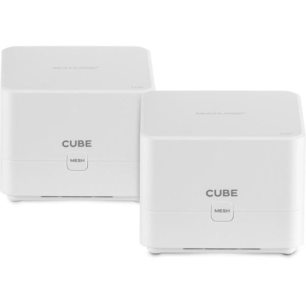 Kit Roteador WiFi Cube Mesh, Gigabit Dual-Band AC1200, RE168, Multi - CX 2 UN