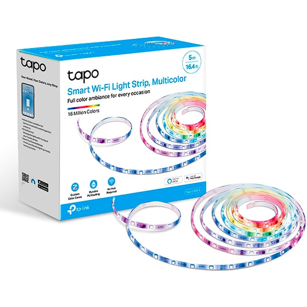 Fita de LED inteligente multicolorida, Tapo L920, Tp Link - CX 1 UN