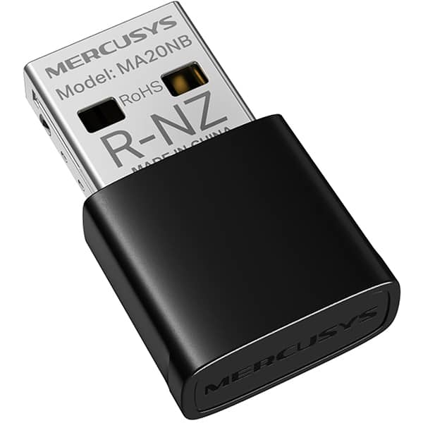 Adaptador Wireless 600 Mbps Dual Band, Nano, AC650, MA20NB, Mercusys - BT 1 UN Adaptador Wireless 600 Mbps Dual Band, Nano, AC650, MA20NB, Mercusys - BT 1 UN