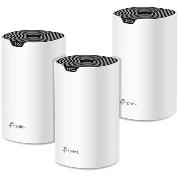 Kit Roteador WiFi Mesh 5 Deco S7, Gigabit Dual Band AC1900, TP-Link - CX 3 UN