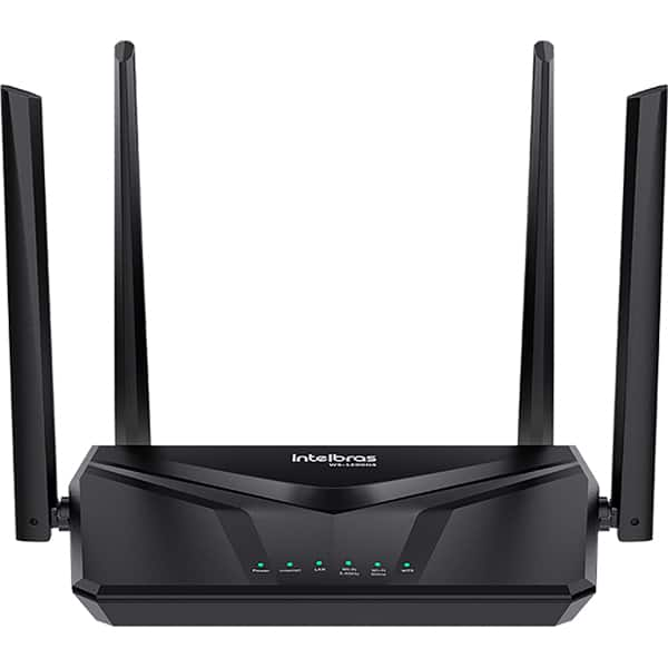 Roteador WiFi 5 Dual-Band AC1200 4 portas Gigabit Intelbras CX 1 UN