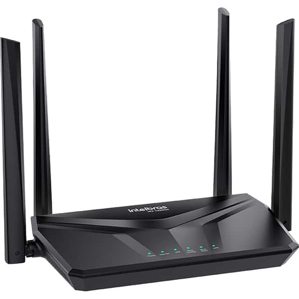 Roteador WiFi 5 Dual-Band AC1200 4 portas Gigabit Intelbras CX 1 UN