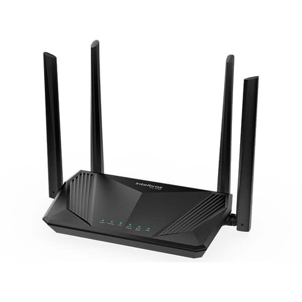 Roteador WiFi 6 Dual-Band AX1500 Mesh, 4 portas, Gigabit, Bivolt, Intelbras - CX 1 UN