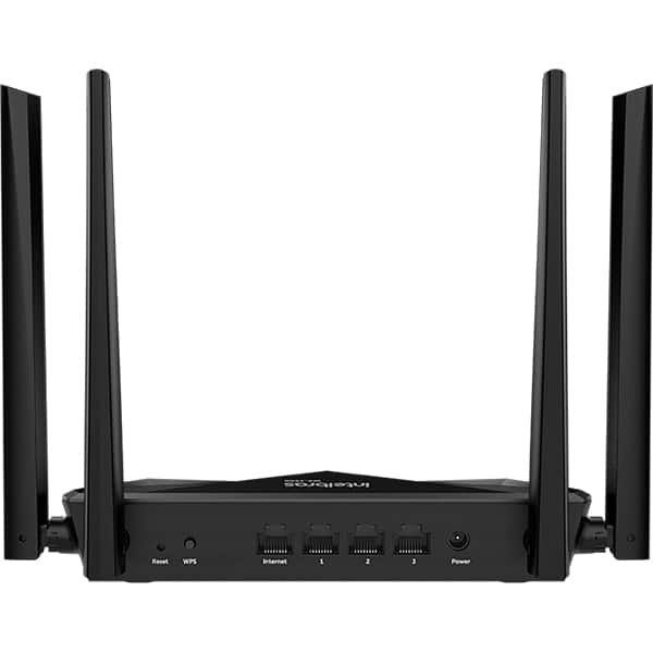 Roteador WiFi 6 Dual-Band AX1500 Mesh, 4 portas, Gigabit, Bivolt, Intelbras - CX 1 UN