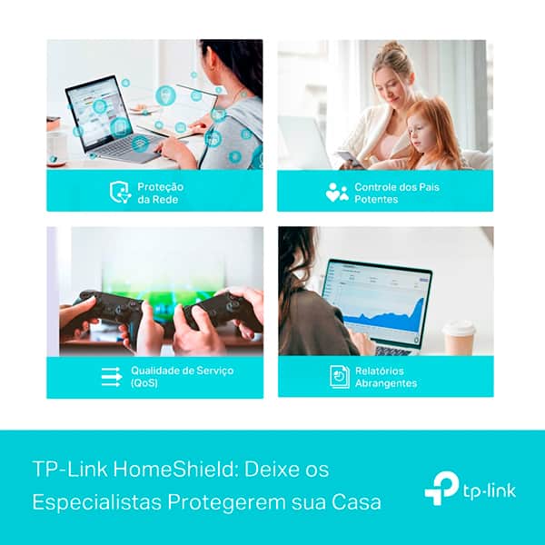 Roteador Mesh Wi-Fi 6 Dual Band, Gigabit, Deco X50 AX3000, Branco, Tp Link - CX 1 UN Roteador Mesh Wi-Fi 6 Dual Band, Gigabit, Deco X50 AX3000, Branco, Tp Link - CX 1 UN