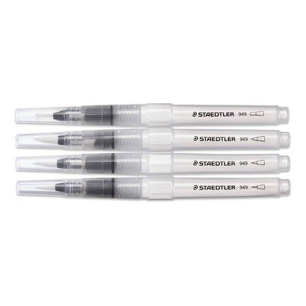 Pincel Water brush 4 tamanhos 949 SBK4-C Staedtler CX 1 UN