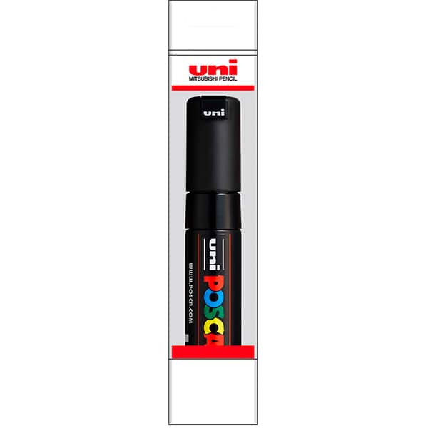 Pincel marcador Posca 17.0, Preto, PC-8K 32.8402, Uniball - BT 1 UN