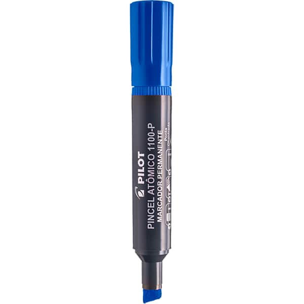 Pincel marcador atômico azul 1.100-p Pilot CX 12 UN