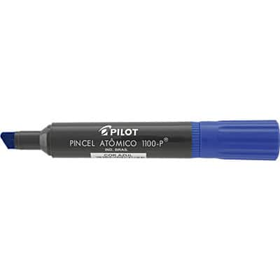 Pincel marcador atômico azul 1.100-p Pilot CX 12 UN