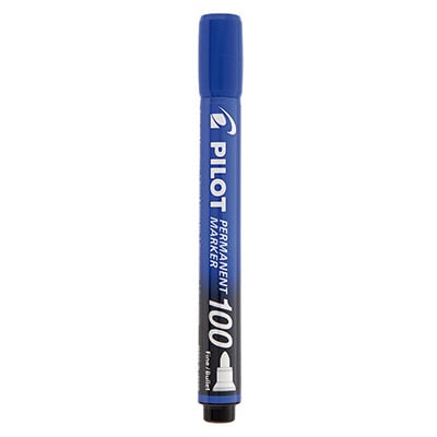 Pincel marcador permanente 4.5mm redondo SCA 100 azul Pilot BT 1 UN