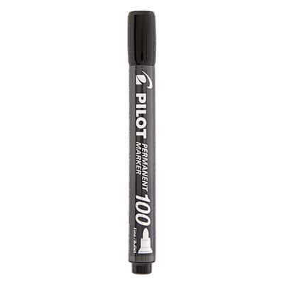 Pincel marcador permanente 4.5mm redondo SCA 100 preto Pilot BT 1 UN