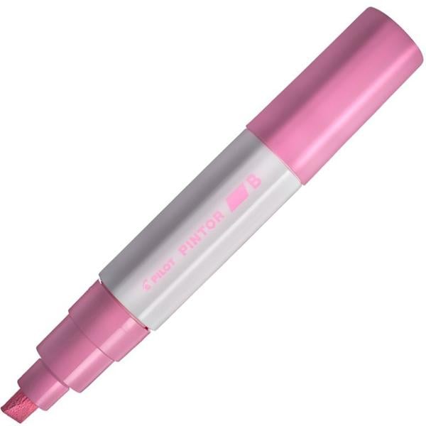 Pincel marcador Pintor ponta grossa 8,0mm rosa pastel SW-PT Pilot BT 1 UN